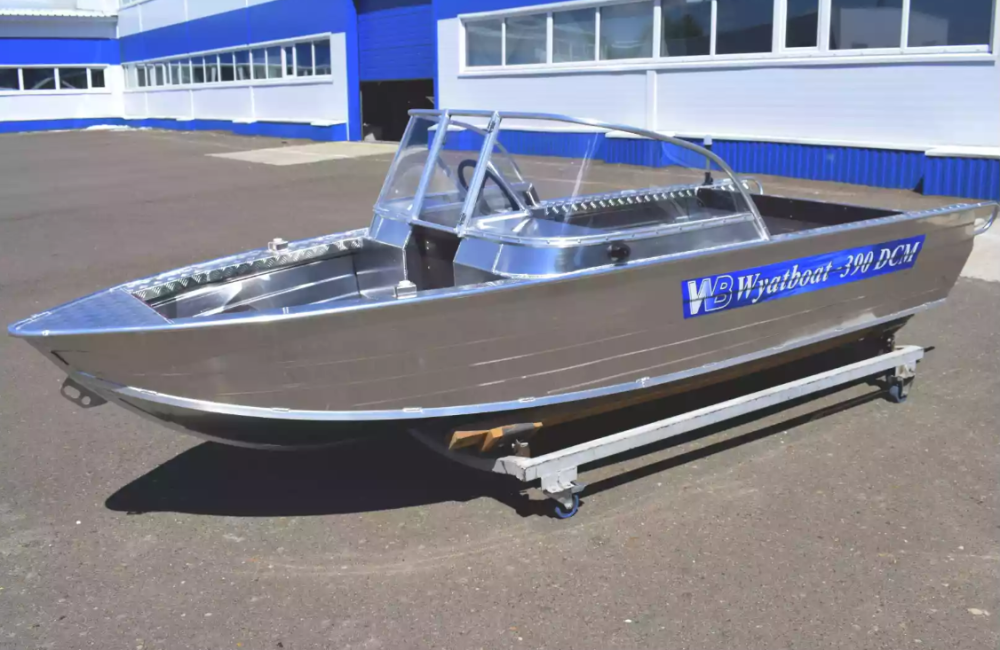 Алюминиевая лодка Wyatboat-390 DCM в Ульяновске
