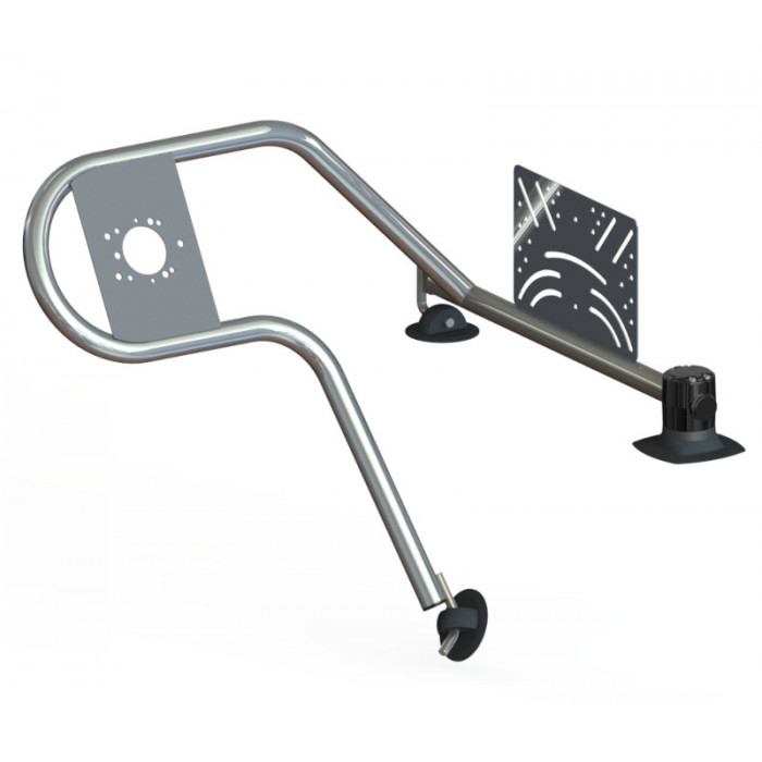 Стойка рулевая с креплением на баллон надувной лодки 32мм быстросъемная в Ульяновске