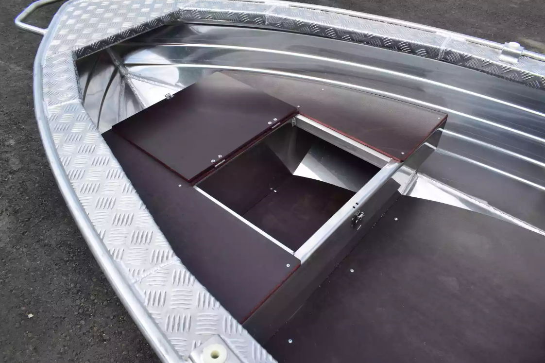 Алюминиевая лодка Wyatboat-390Р Увеличенный борт в Ульяновске