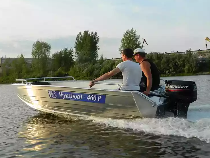 Алюминиевая лодка Wyatboat-460 P в Ульяновске