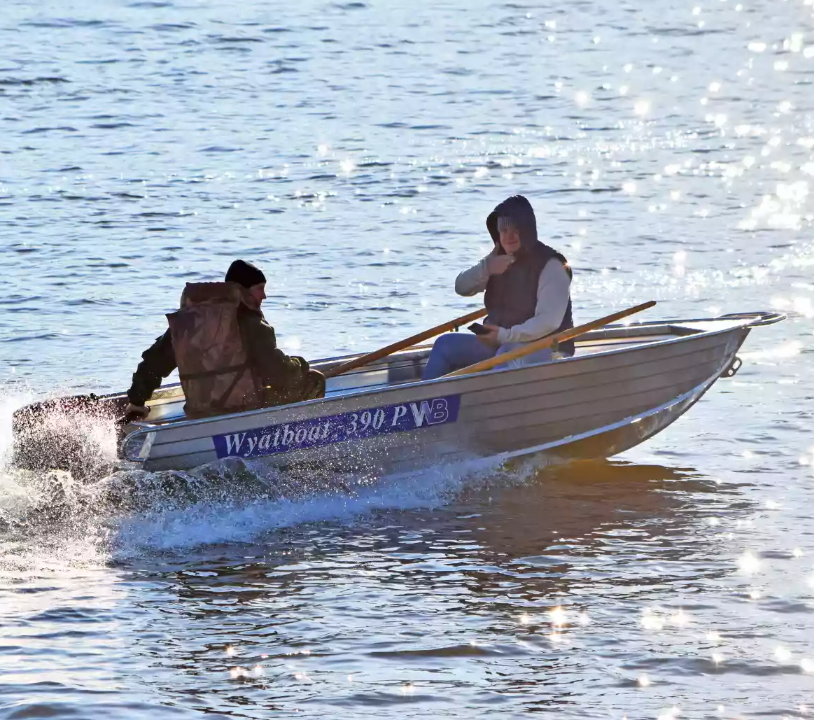 Алюминиевая лодка Wyatboat-390 P в Ульяновске