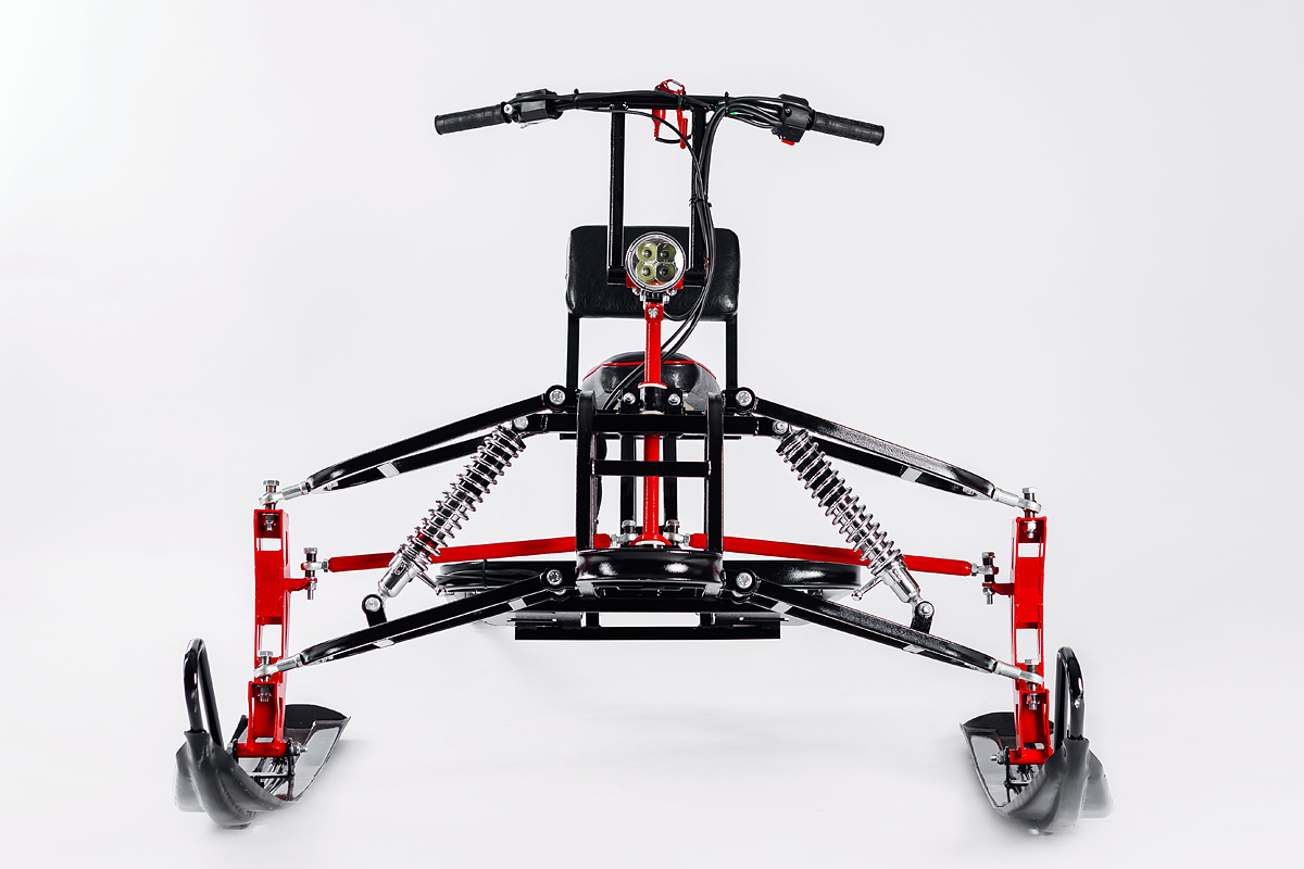 Лыжный модуль IKUDZO с подогревом ручек пластиковые лыжи в Ульяновске