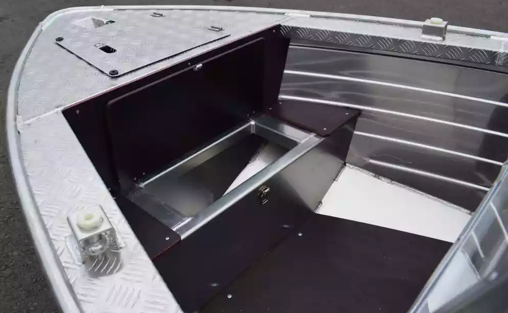 Алюминиевая лодка Wyatboat-390 DCM Увеличенный борт в Ульяновске