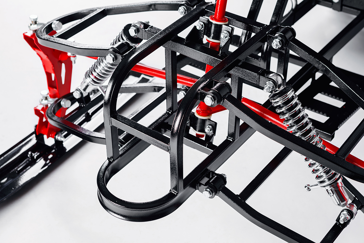 Лыжный модуль IKUDZO с подогревом ручек пластиковые лыжи в Ульяновске