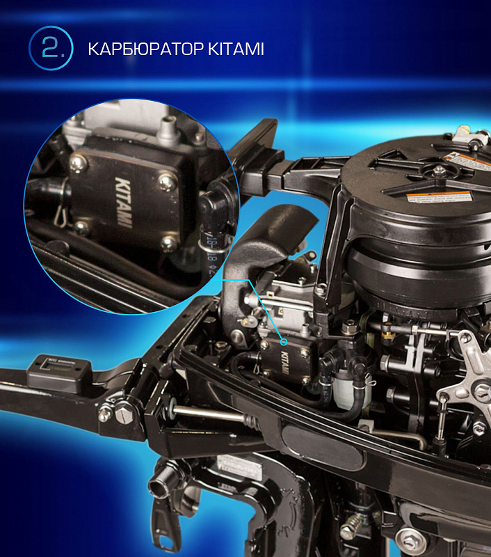 Лодочный мотор MARLIN PROLINE MP 9.9(20) AMHL FORCE в Ульяновске