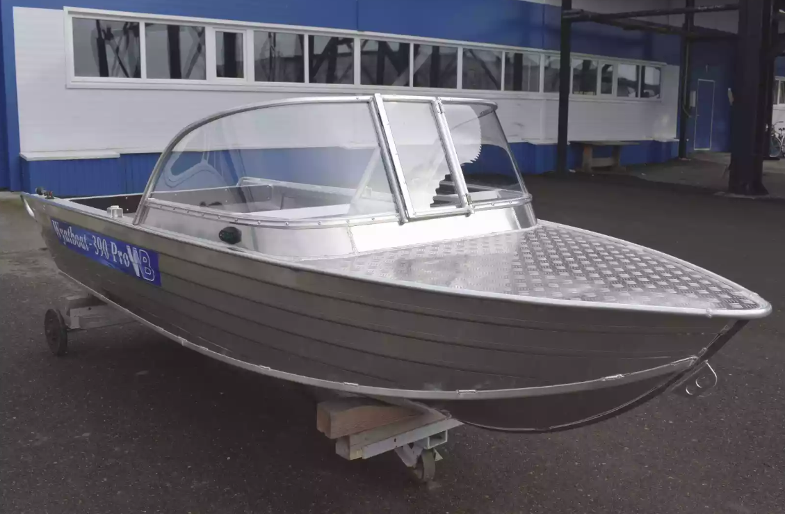 Алюминиевая лодка Wyatboat-390 Pro в Ульяновске