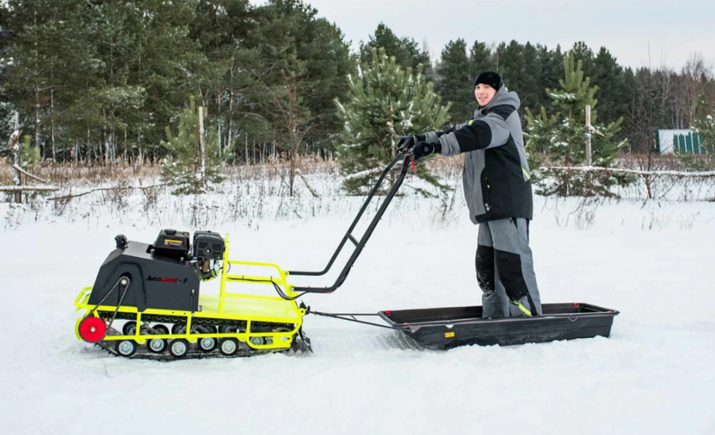 Мотобуксировщик Бурлак ХОЗЯИН-1 (капот ткань) в Ульяновске