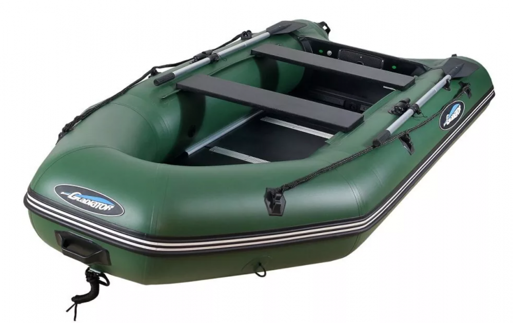 МОТОРНО-ГРЕБНАЯ ЛОДКА ПВХ GLADIATOR A 320 ТК С ФАНЕРНЫМ ПОЛОМ в Ульяновске