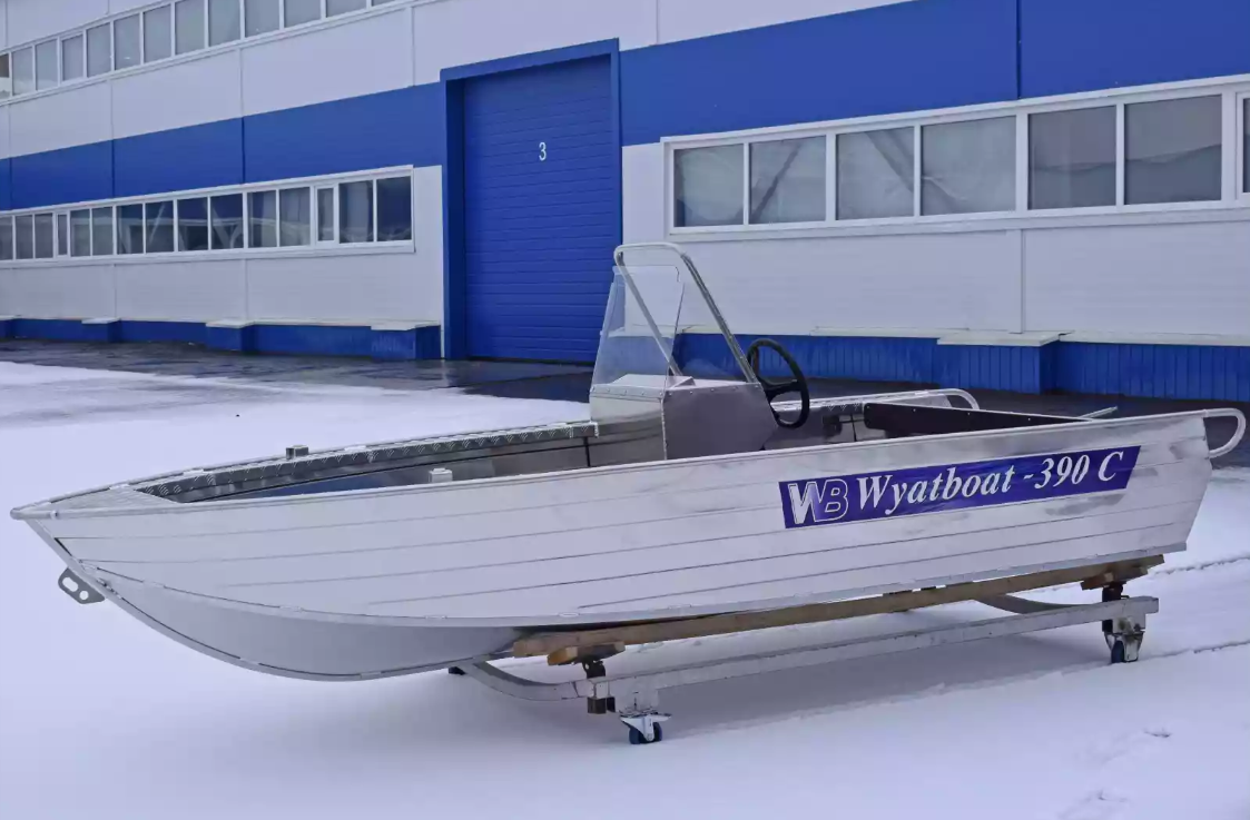 Алюминиевая лодка Wyatboat-390 C в Ульяновске