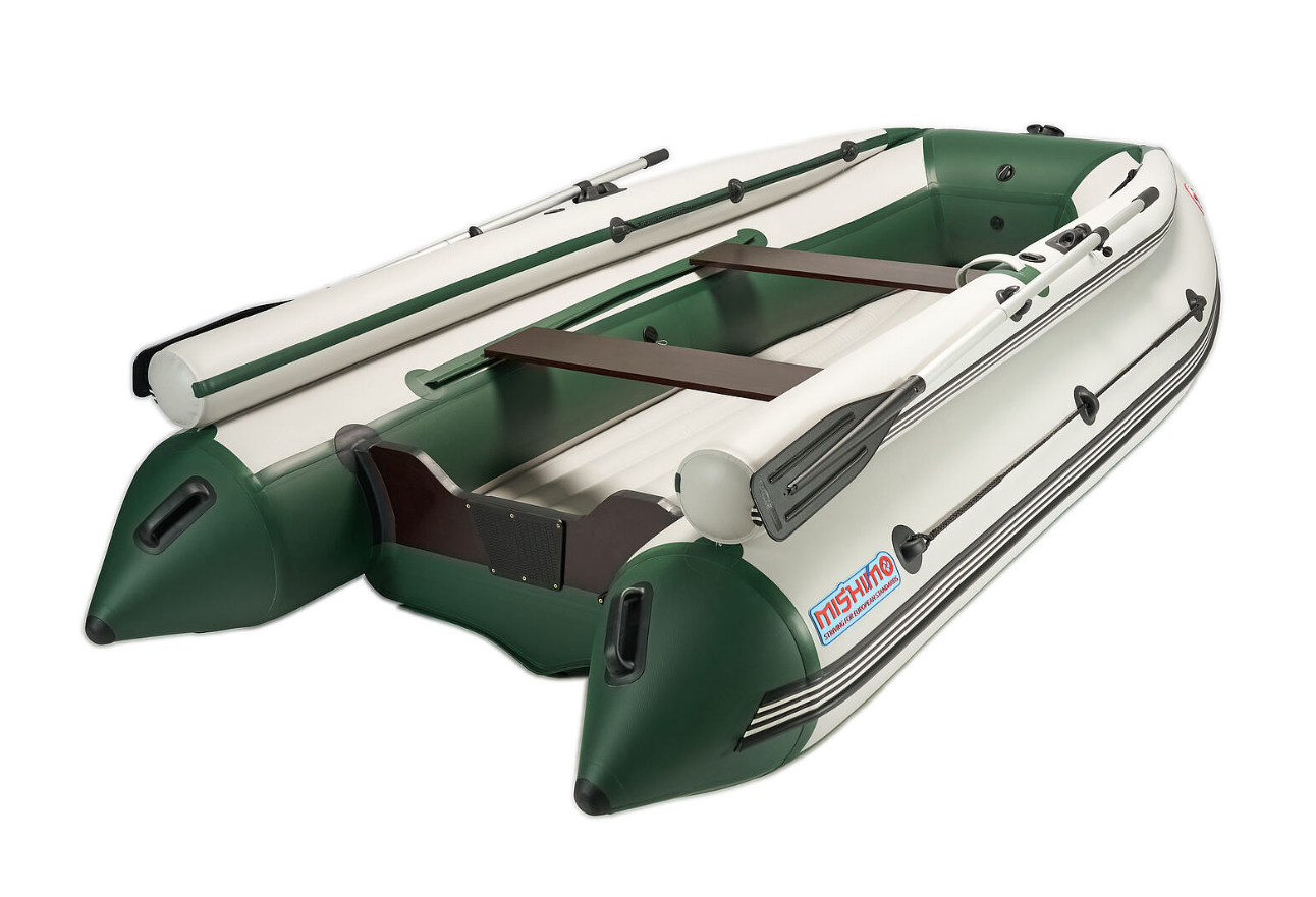 КОМПЛЕКТ ЛОДКА MISHIMO FAMILY LITE 370 + МОТОР 9,9 (15) Л.С. в Ульяновске