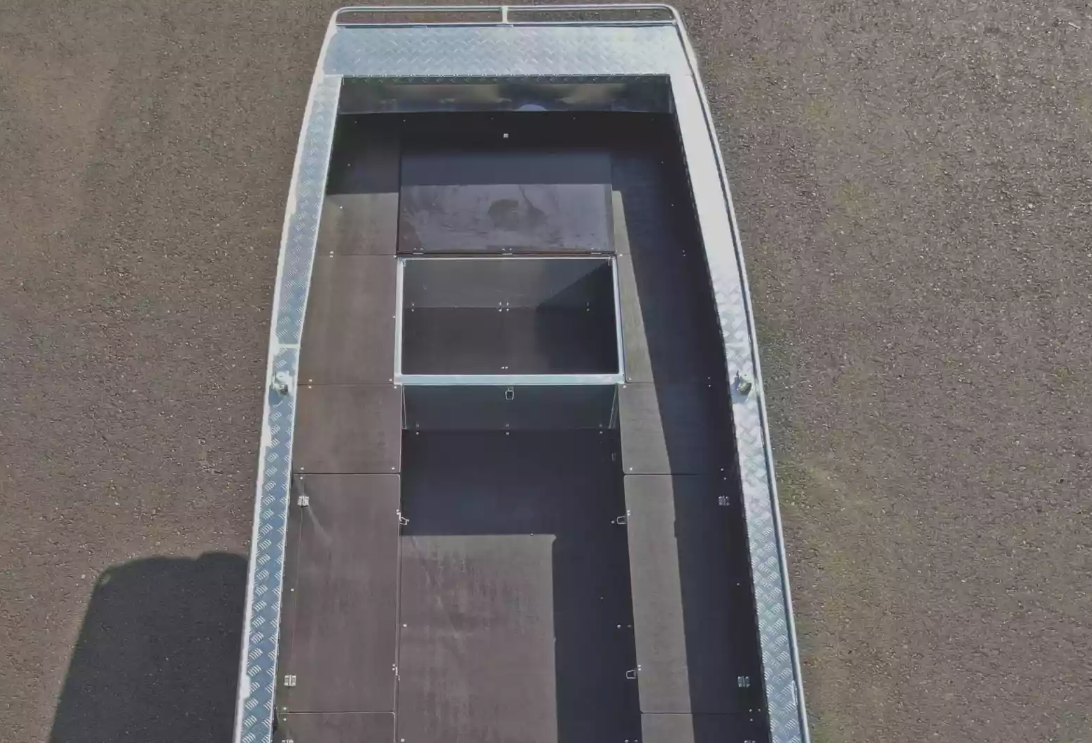 Алюминиевая лодка Wyatboat-490 Jonboat в Ульяновске