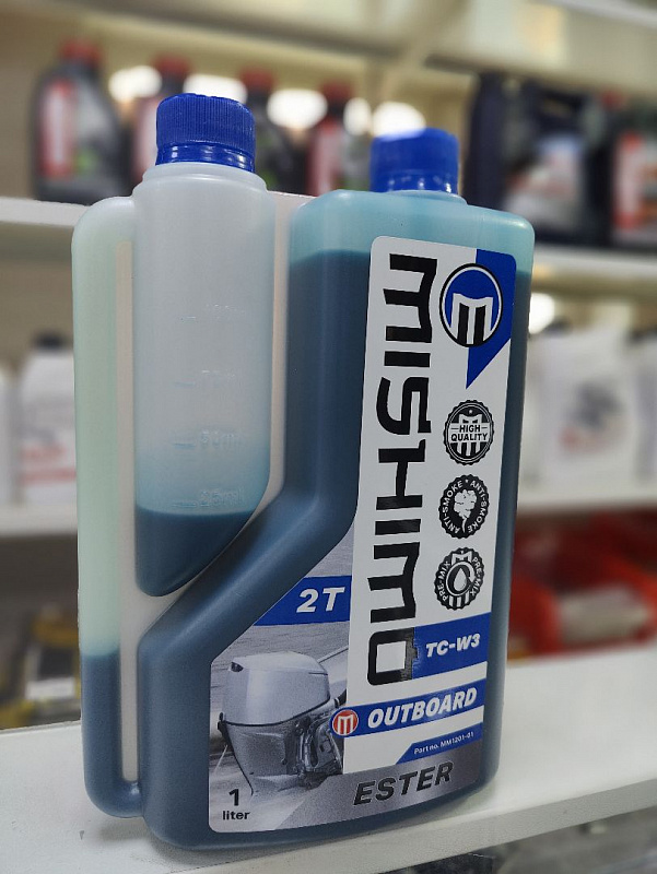 Масло MISHIMO 2T OUTBOARD (ESTER) полусинтетика 1 л в Ульяновске