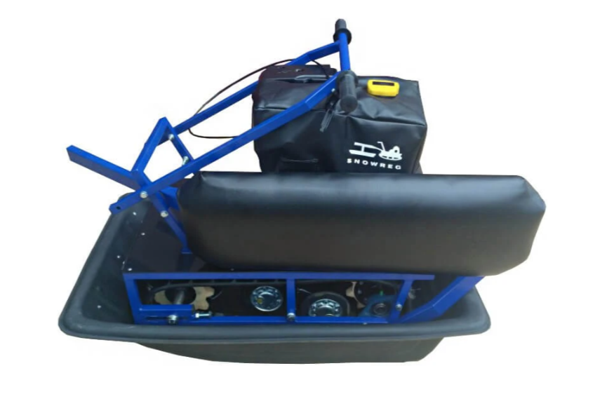 Мини-мотобуксировщик Альбатрос-М с фарой в Ульяновске