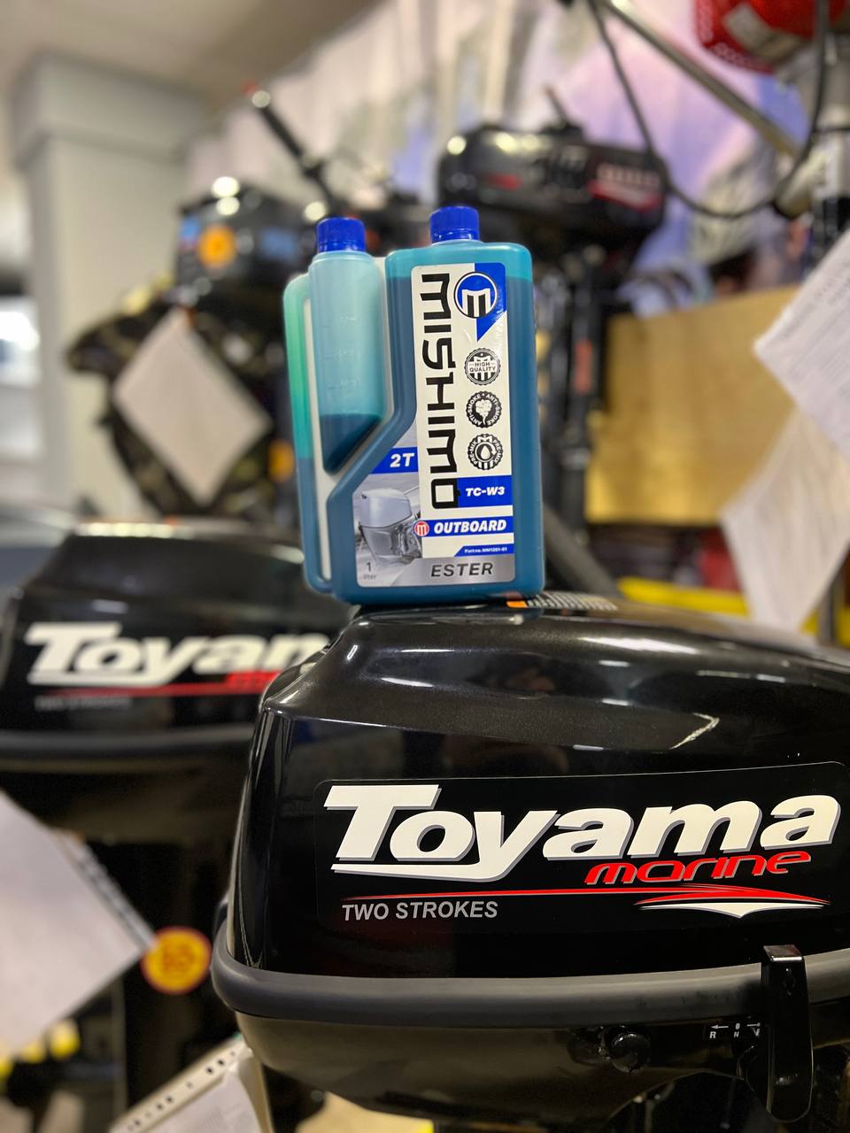 Масло MISHIMO 2T OUTBOARD (ESTER) полусинтетика 1 л в Ульяновске