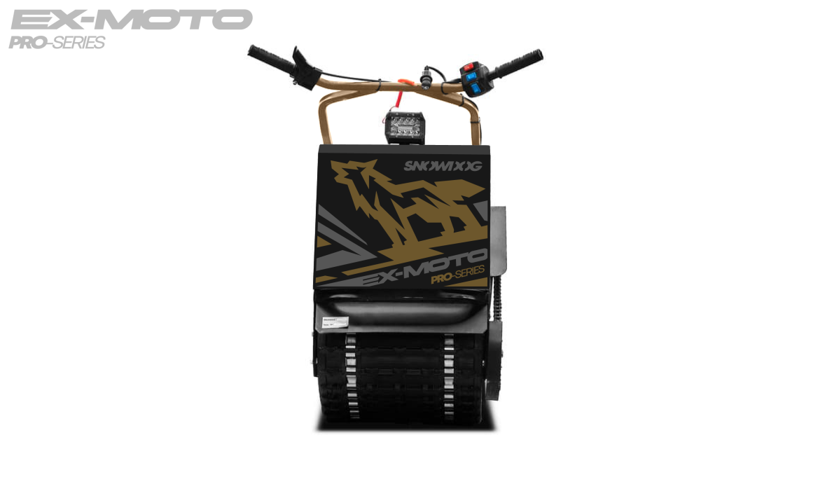 Мотобуксировщик EX-MOTO SNOWDOG S380 8л.с. в Ульяновске