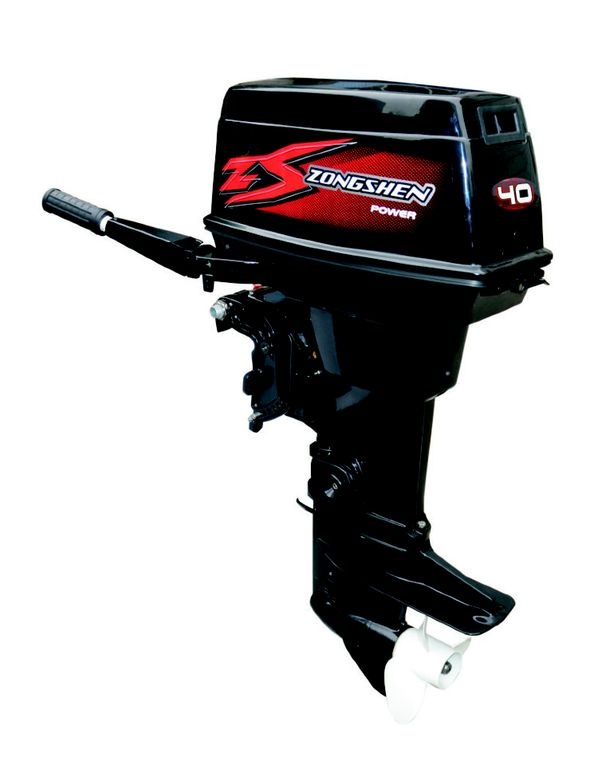 Лодочный мотор Zongshen T40 (+руль+пульт) в Ульяновске