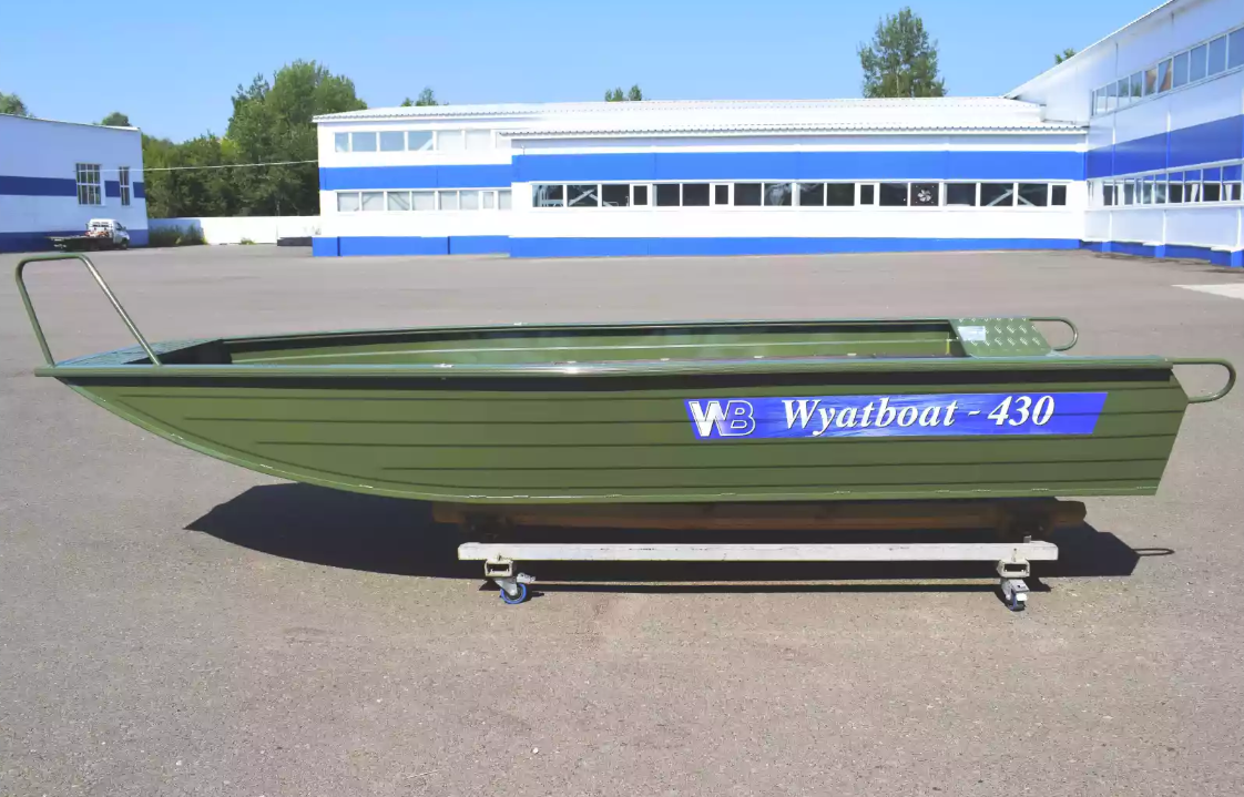 Алюминиевая лодка  Wyatboat-430 Master Fish в Ульяновске