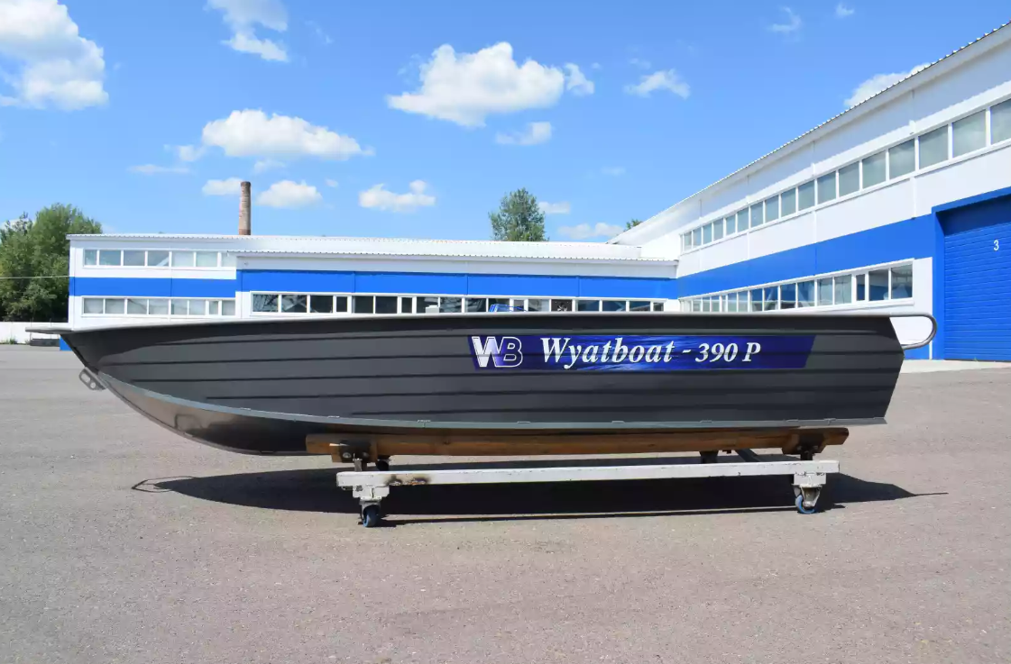 Алюминиевая лодка Wyatboat-390Р Fish в Ульяновске