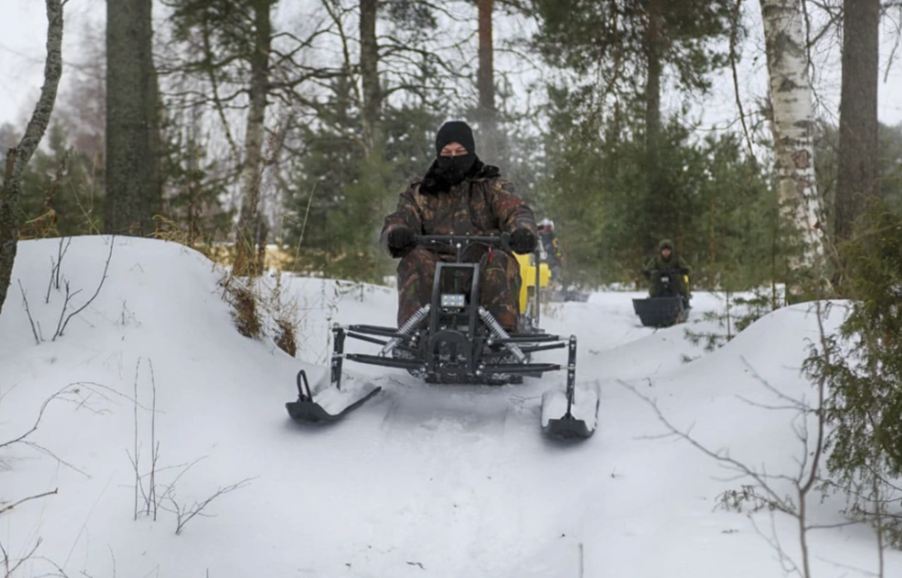 Мотобуксировщик РЫБАК PKD. PSD 20 л.с. (длинная база 1430мм) в Ульяновске