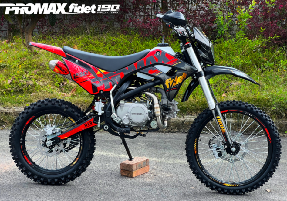 Мотоцикл (питбайк) PROMAX FIDET (ФАЙДЕТ) 190E MAX PRO LUX 19/16 в Ульяновске