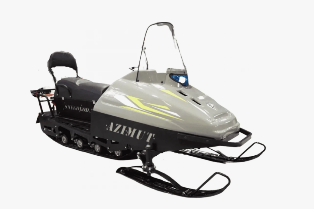 Миниснегоход Бурлак Азимут 20 л.с. , эл.запуск, реверс, тормоз гидравл, капот серый в Ульяновске