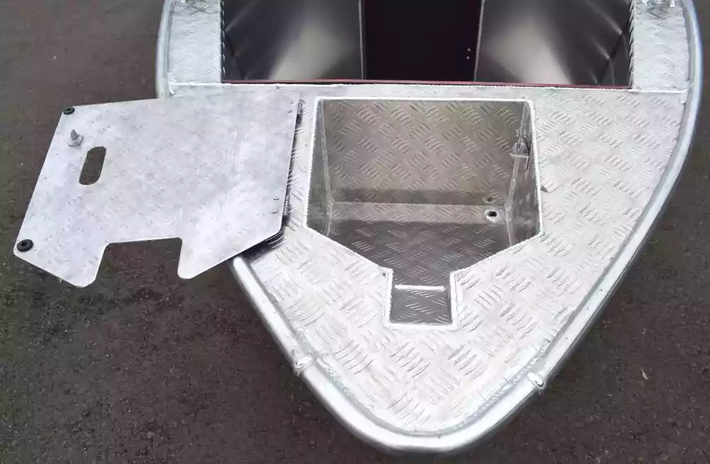 Алюминиевая лодка Wyatboat-390 DCM Увеличенный борт в Ульяновске