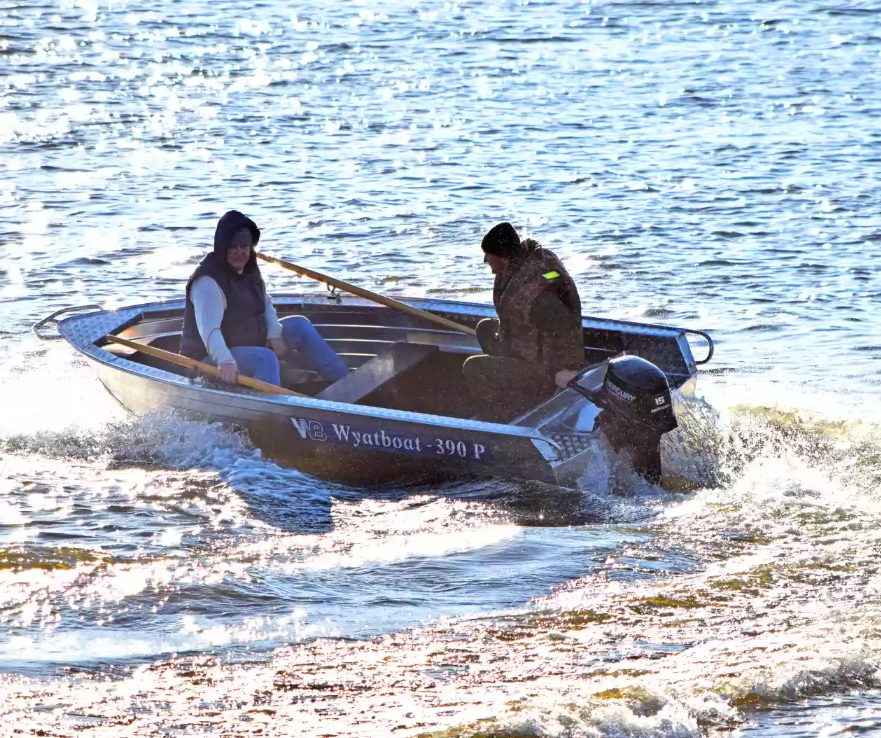 Алюминиевая лодка Wyatboat-390 P в Ульяновске