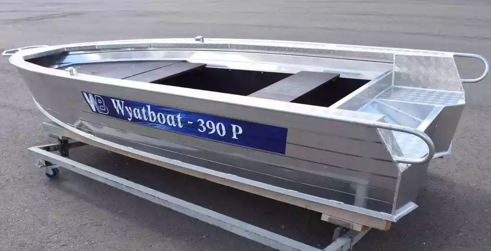 Алюминиевая лодка Wyatboat-390Р Fish в Ульяновске