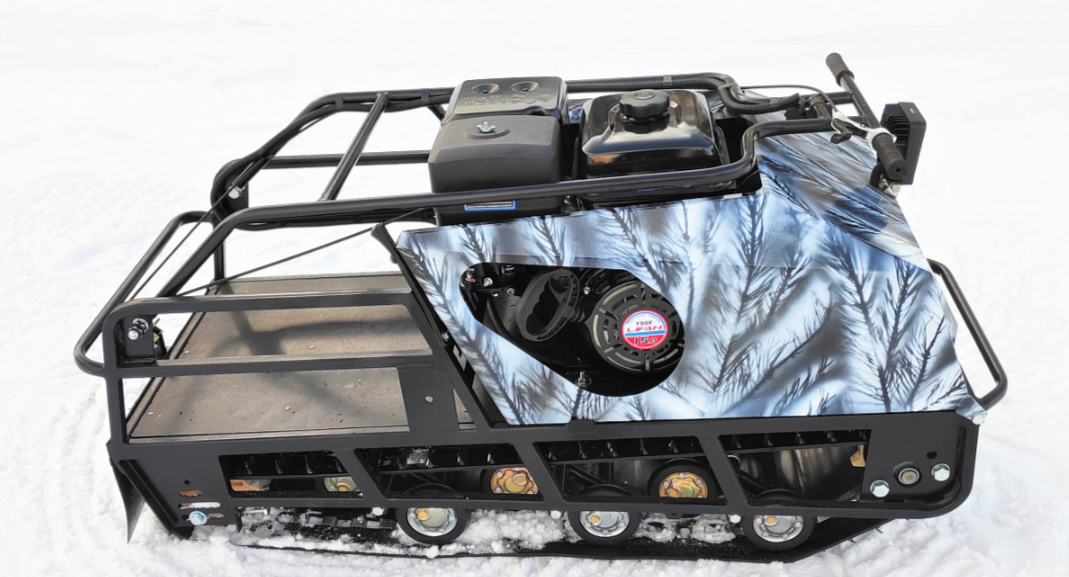 Мотобуксировщик Irondog (Железная собака) M500 20  Камуфляж Охотник в Ульяновске