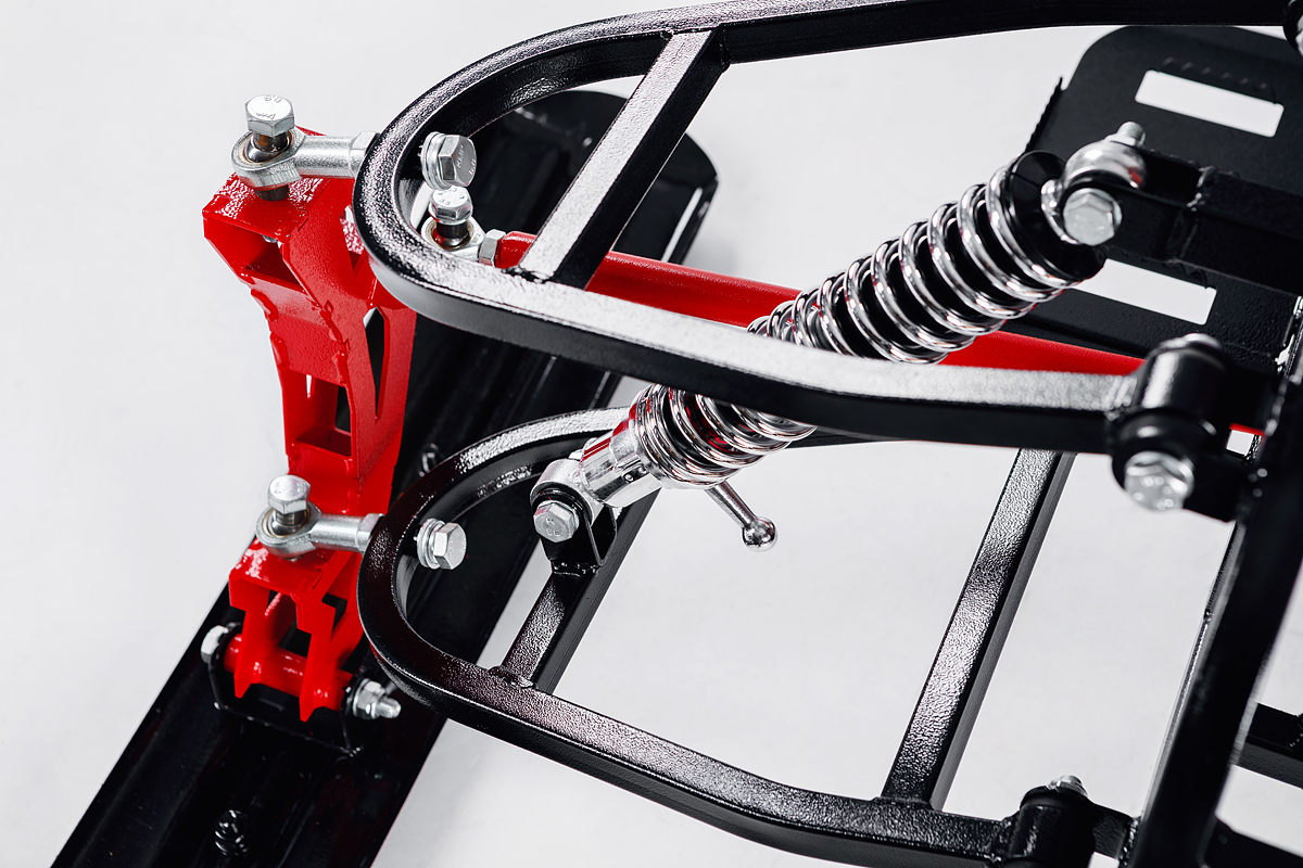 Лыжный модуль IKUDZO с подогревом ручек пластиковые лыжи в Ульяновске