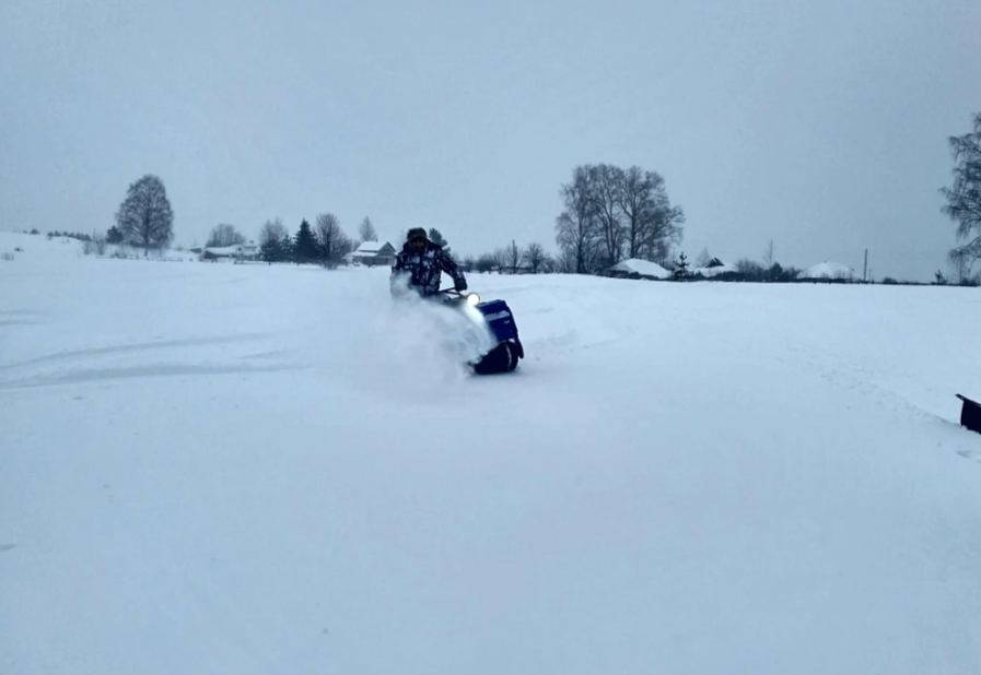 Мотобуксировщик Альбатрос-XLV 9 тележки, 1450 мм в Ульяновске