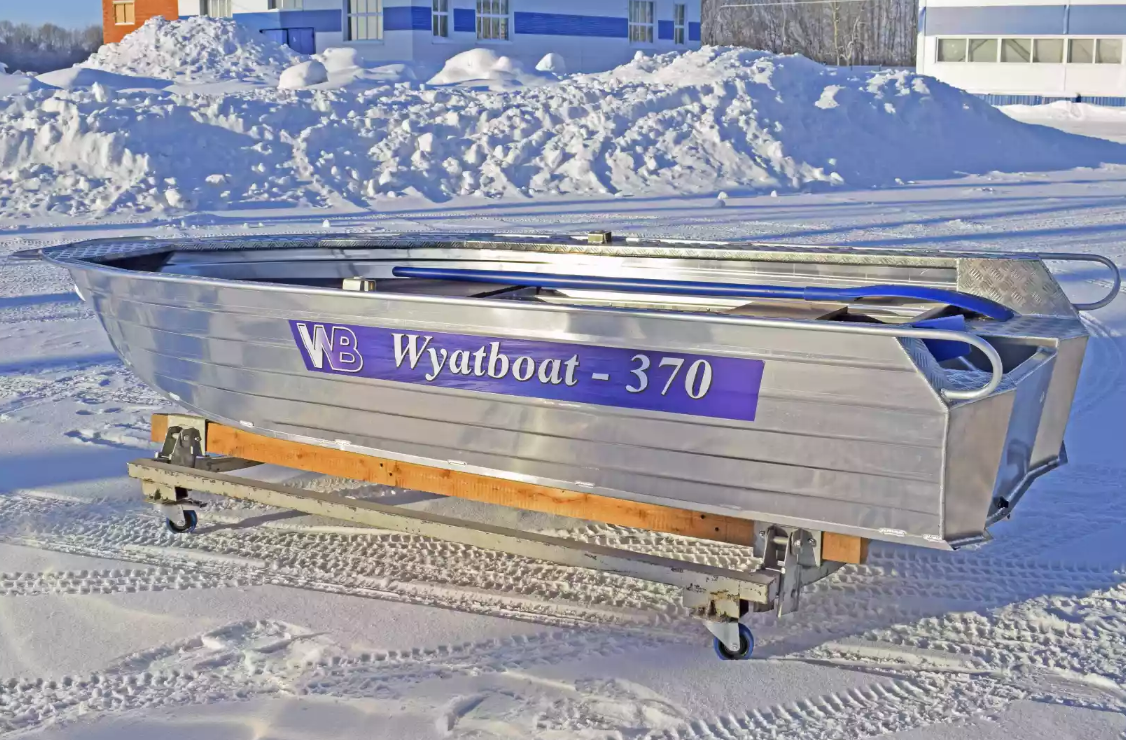Алюминиевая лодка Wyatboat-370 Р FISH в Ульяновске