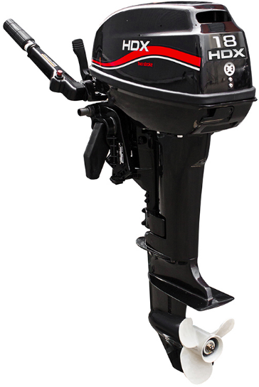 Лодочный мотор 2-х тактный HDX R series TE 18 BMS в Ульяновске