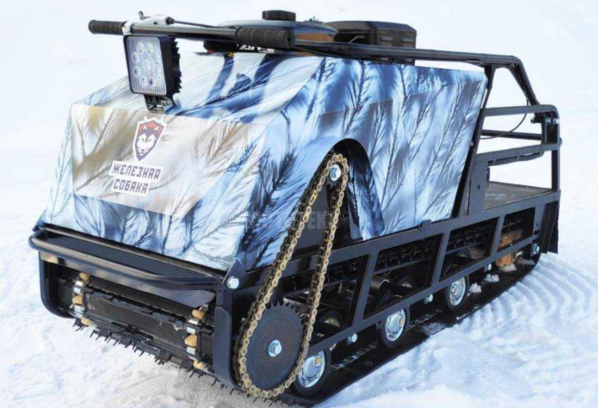 Мотобуксировщик Irondog (Железная собака) M500 20  Камуфляж Охотник в Ульяновске
