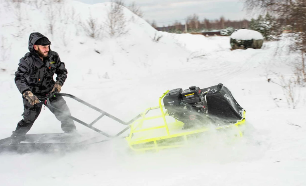 Мотобуксировщик Бурлак ХОЗЯИН-1 (капот ткань) в Ульяновске
