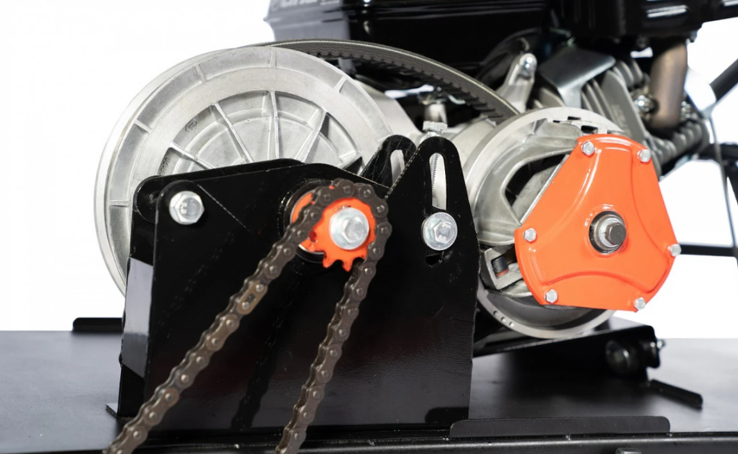 Мотобуксировщик БУРЛАК-M2 LFS 15 л.с.(передний привод, склизы) в Ульяновске