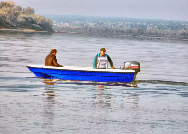 Стеклопластиковая лодка Wyatboat 430 тримаран в Ульяновске