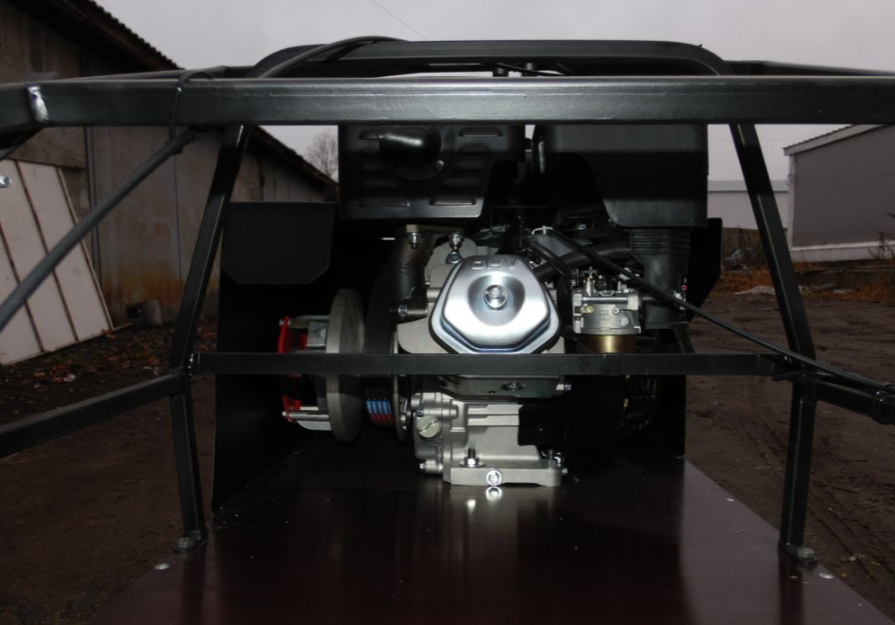 Мотобуксировщик AhtaR Зима 9 л/с с вариатором в Ульяновске