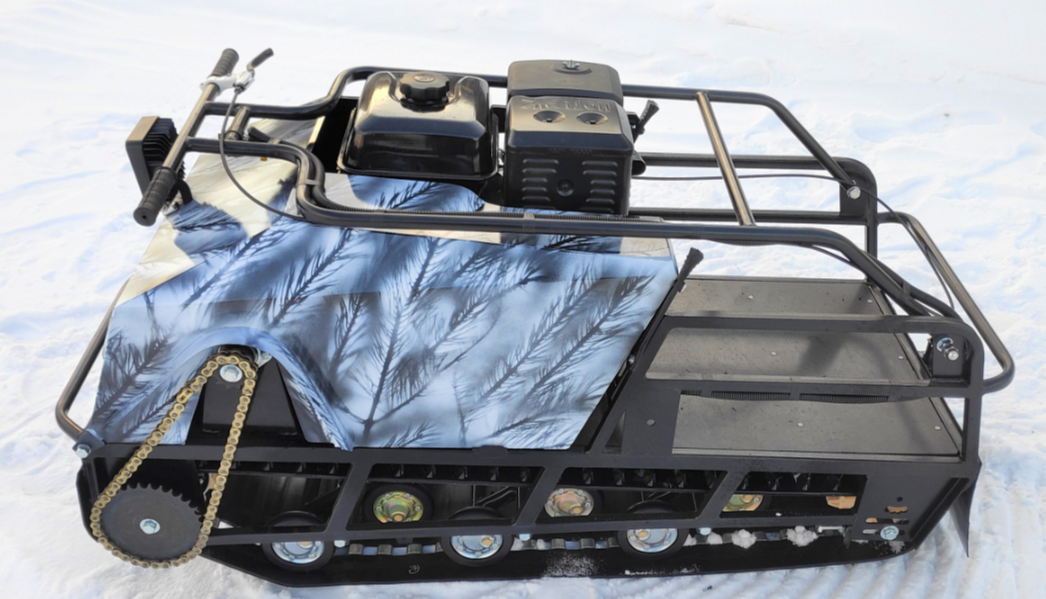 Мотобуксировщик Irondog (Железная собака) M500 20  Камуфляж Охотник в Ульяновске