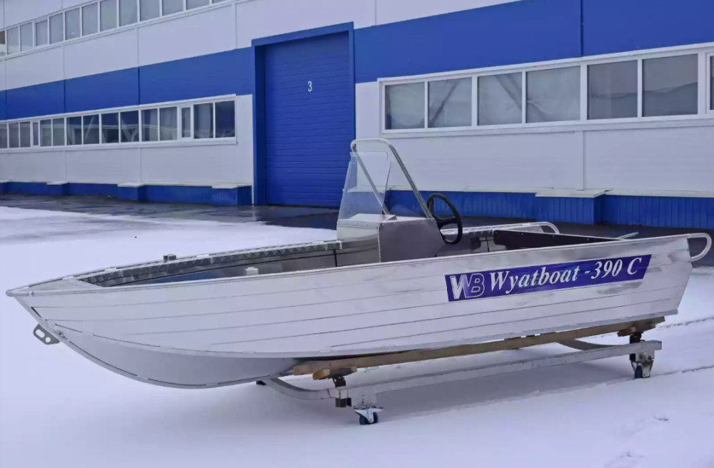 Алюминиевая лодка Wyatboat-390 C в Ульяновске