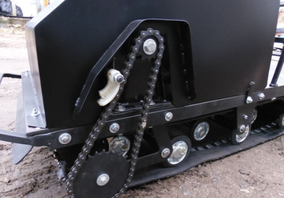 Мотобуксировщик AhtaR Зима 9 л/с с вариатором в Ульяновске