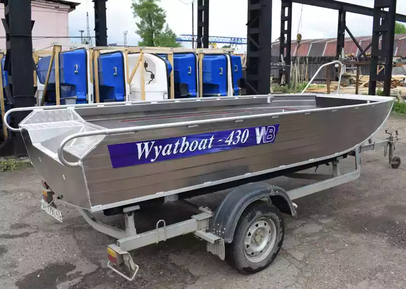 Алюминиевая лодка  Wyatboat-430 Master в Ульяновске