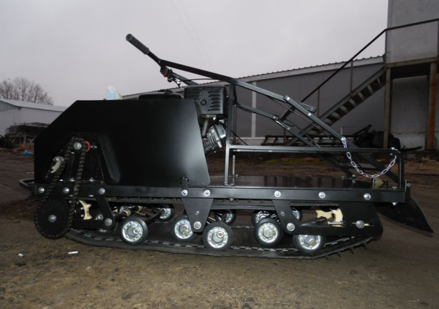 Мотобуксировщик AhtaR Зима 9 л/с с вариатором в Ульяновске