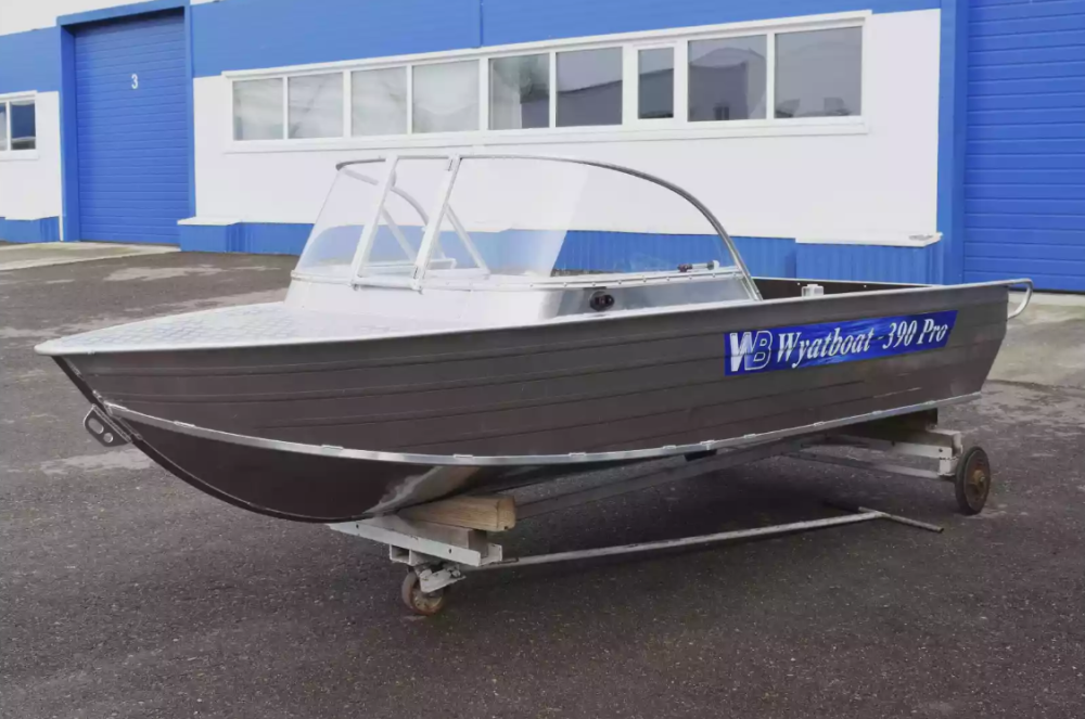 Алюминиевая лодка Wyatboat-390 Pro в Ульяновске