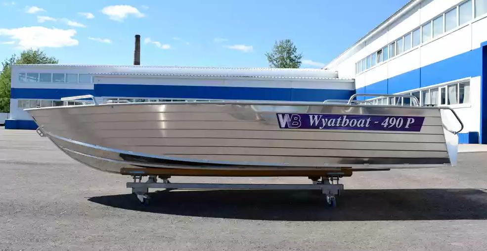 Алюминиевая лодка Wyatboat-490 P в Ульяновске
