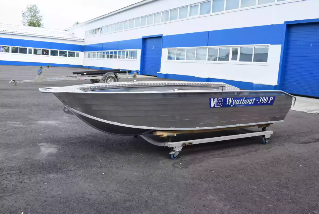 Алюминиевая лодка Wyatboat-390Р Увеличенный борт в Ульяновске