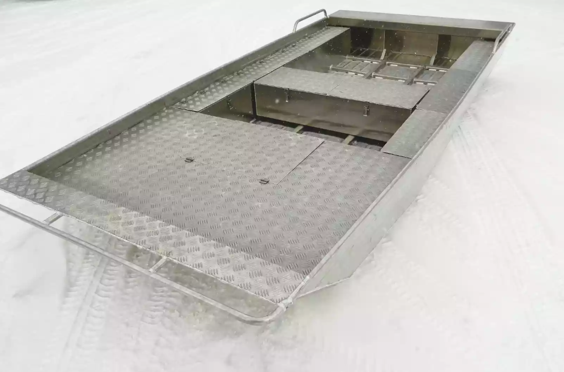 Алюминиевая лодка Wyatboat-390 Jonboat в Ульяновске