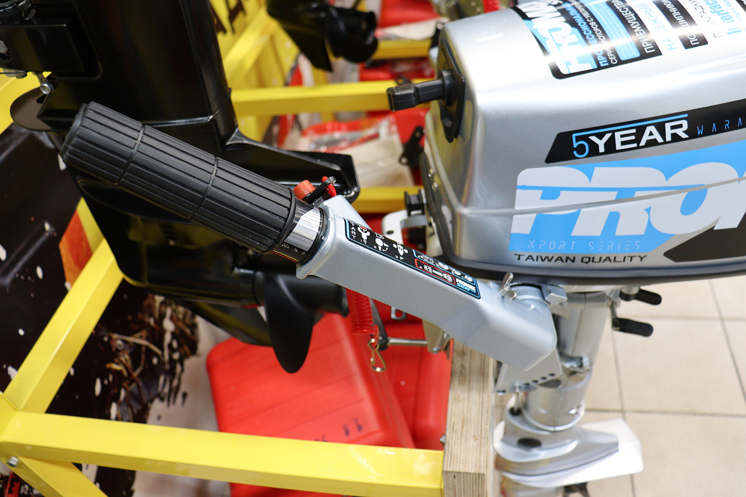 Лодочный мотор PROMAX SP5FHS (внешний бак 12 л) в Ульяновске