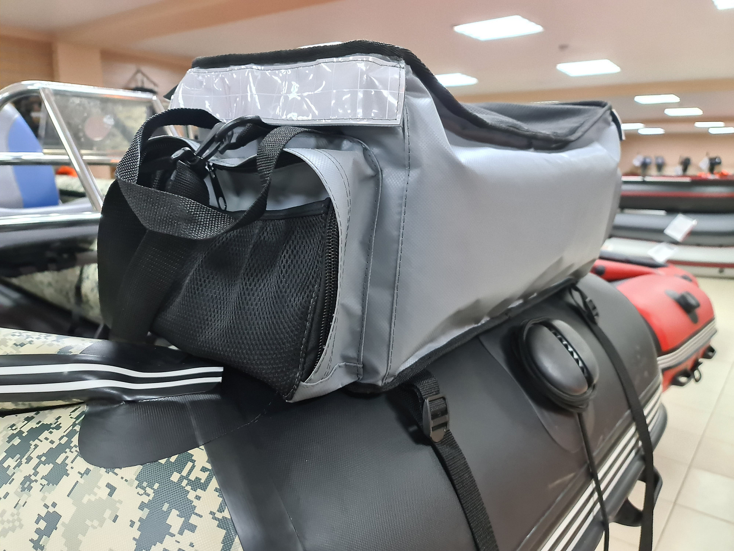 СУМКА ЛЮКС НА БАЛЛОН ДЛЯ ЛОДОК ПВХ 50Х25Х25 СМ в Ульяновске