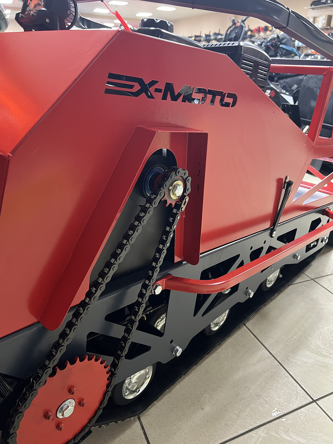 Мотобуксировщик EX-MOTO SNOWDOG S500 15л.с в Ульяновске